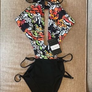 rise to the occasion swimsuit-multi abstract - large / abstract